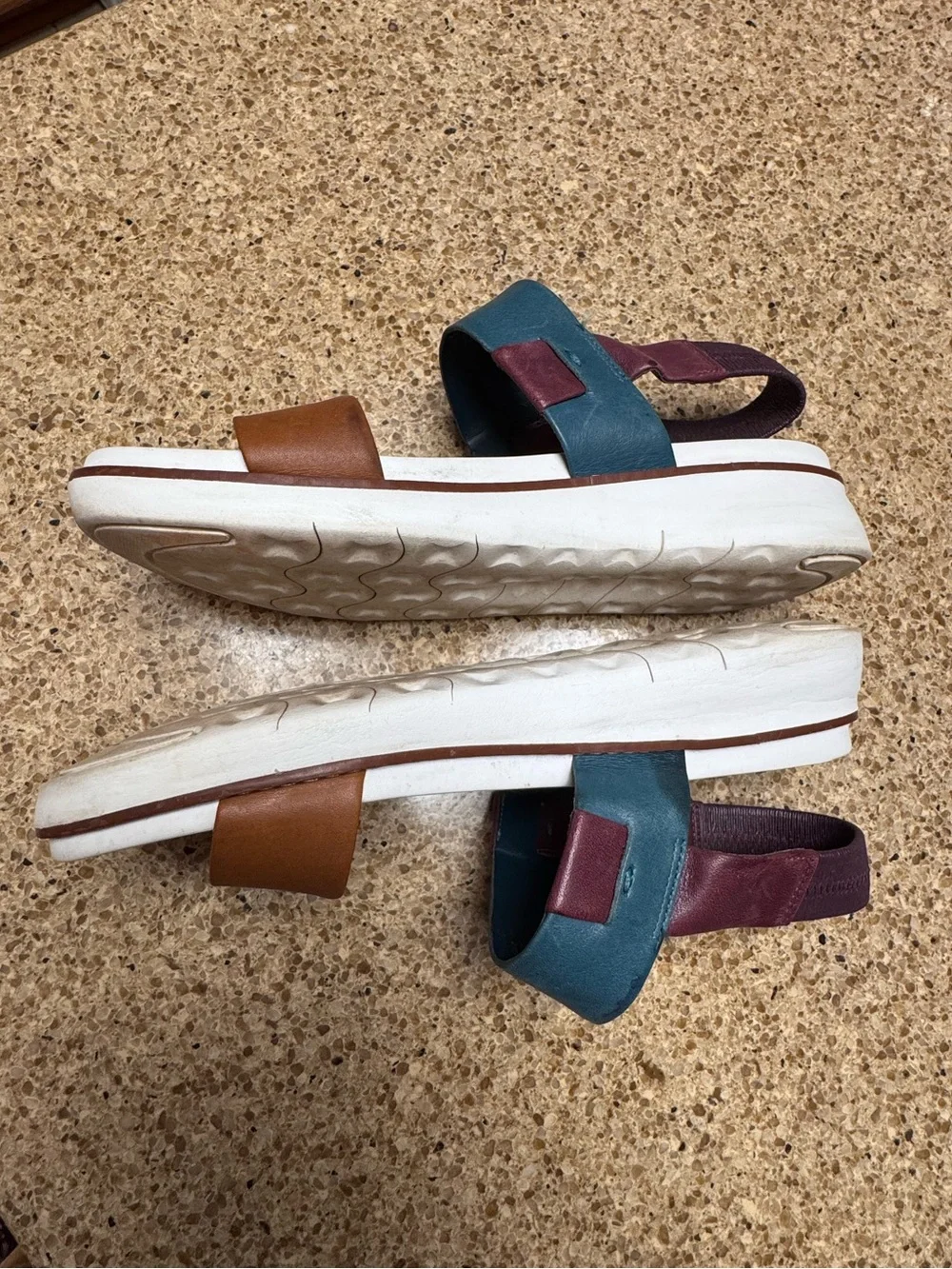 Cole Haan ZeroGrand Women’s Casual Multi-Color Leather Slingback Sandals